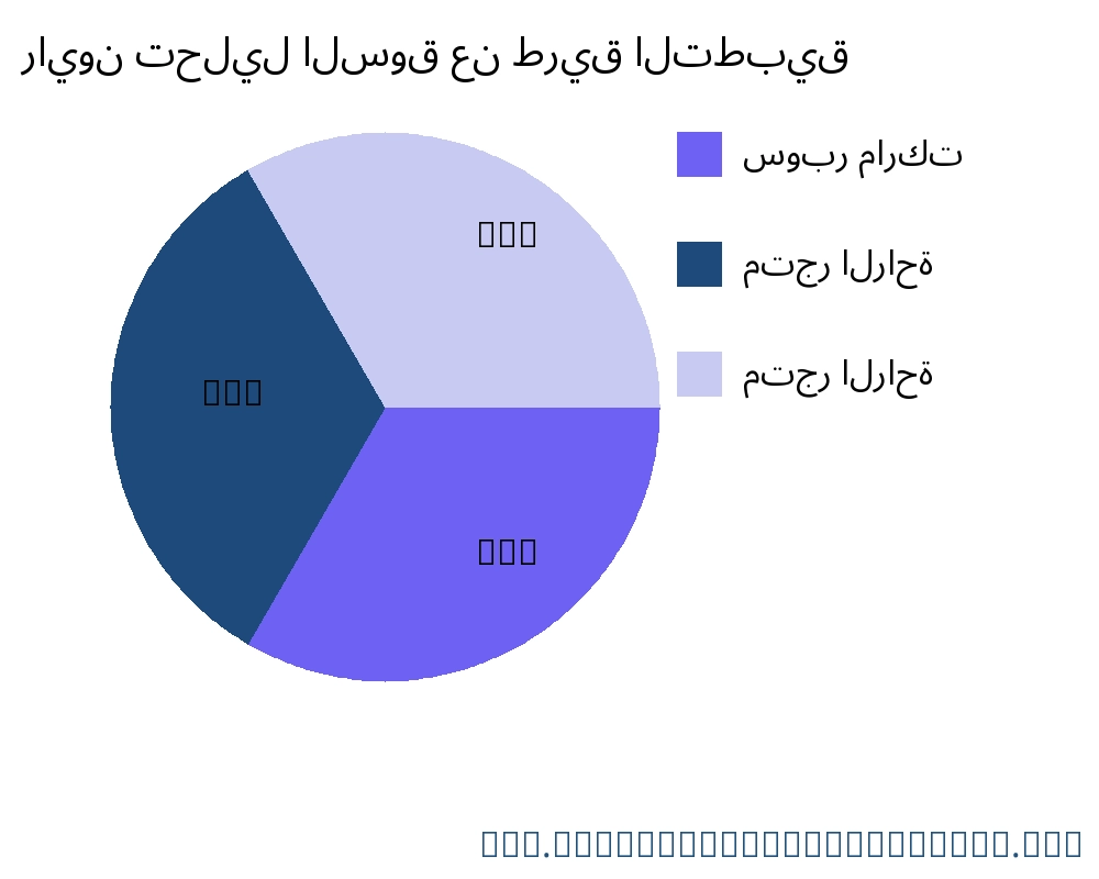 رايون السوق حسب التطبيق - Infinitive Data Research
