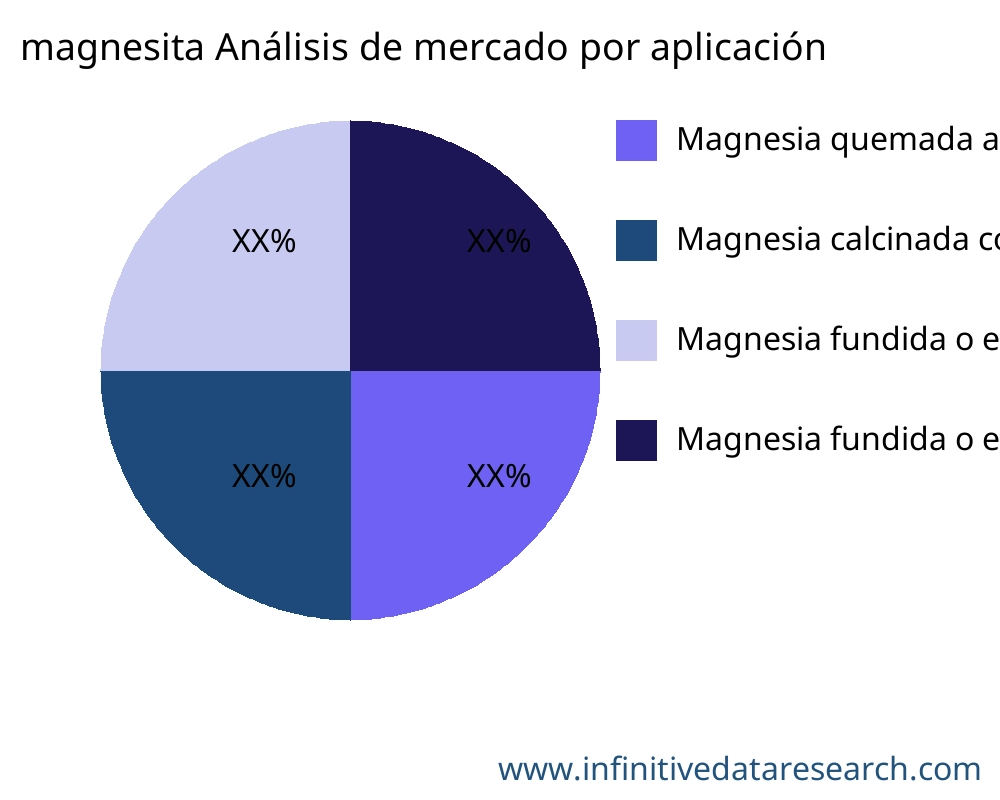 magnesita mercado por aplicación - Infinitive Data Research