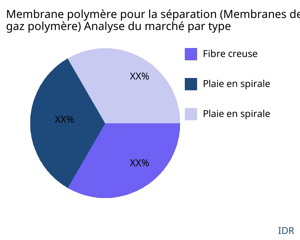 Membrane polymère pour la séparation (Membranes de séparation de gaz ; Membrane de séparation de gaz polymère) marché par type de produit - Infinitive Data Research