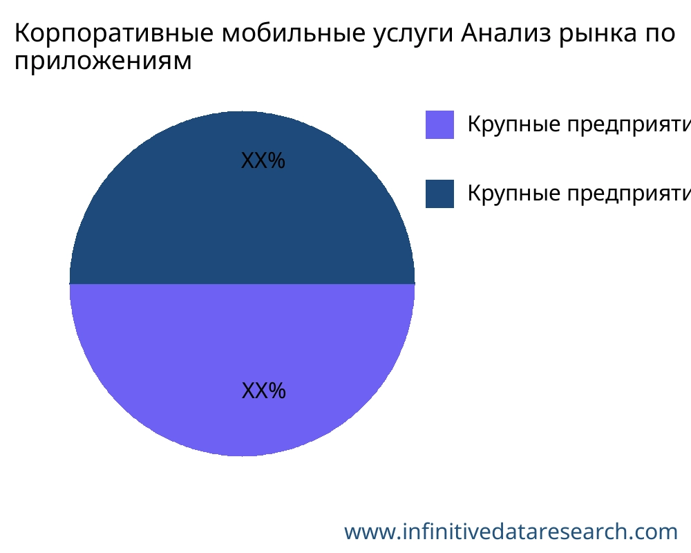 Корпоративные мобильные услуги рынок по применению - Infinitive Data Research