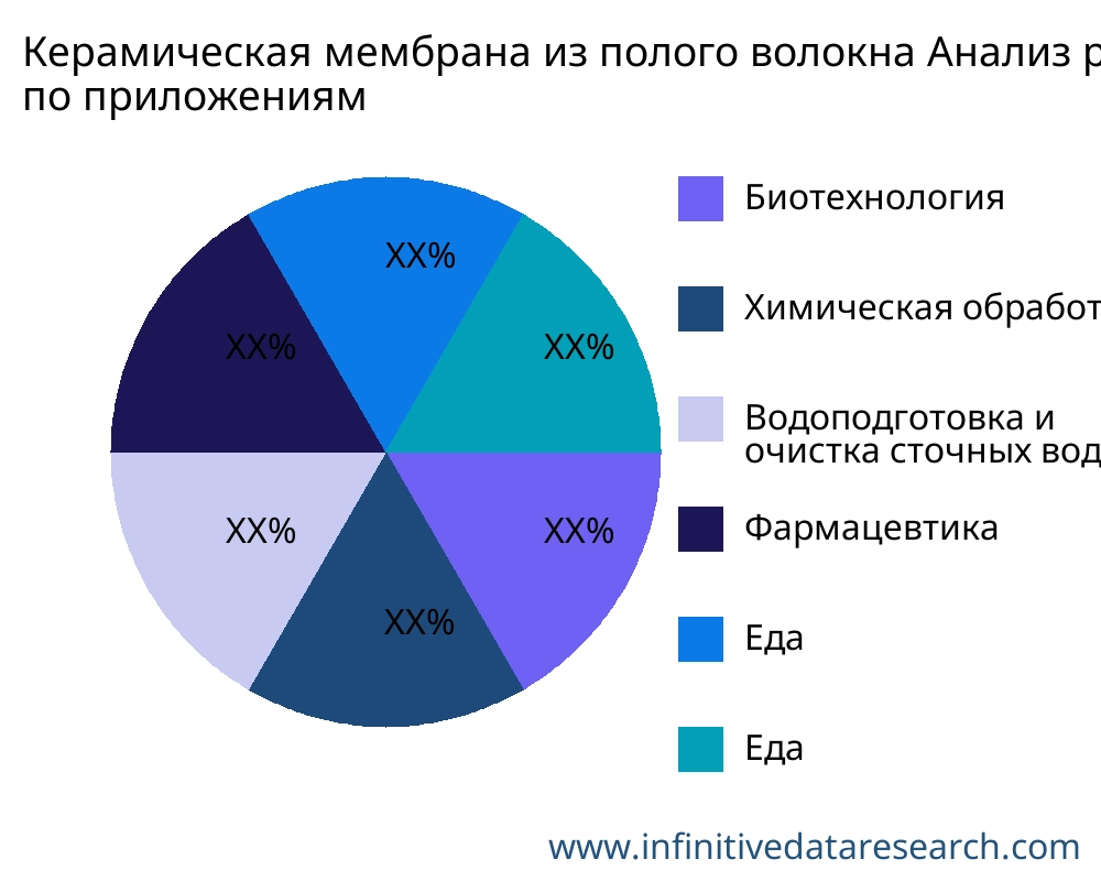 Керамическая мембрана из полого волокна рынок по применению - Infinitive Data Research