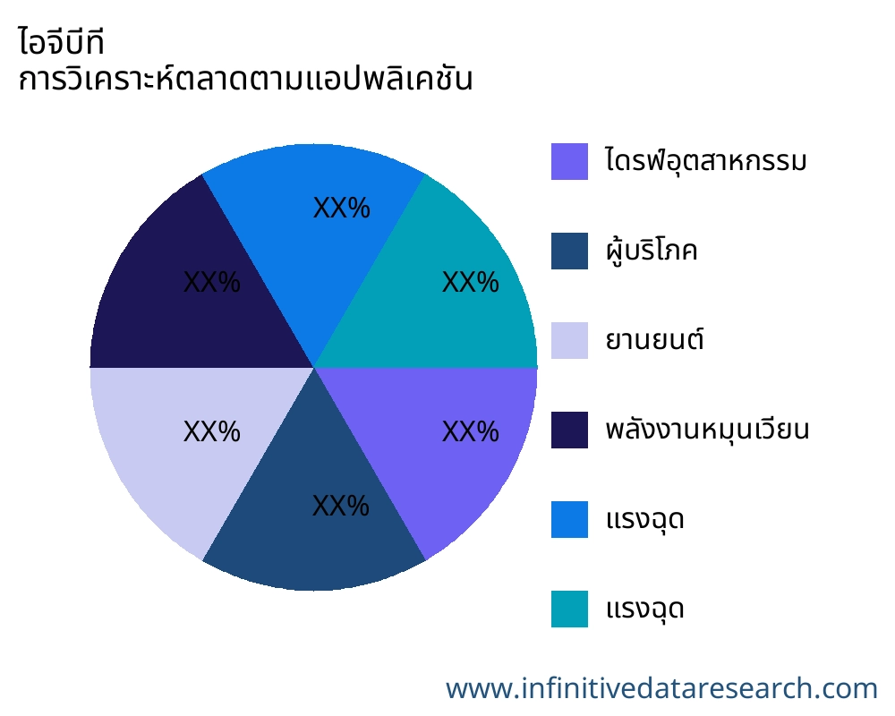 ไอจีบีที ตลาดตามการใช้งาน - Infinitive Data Research