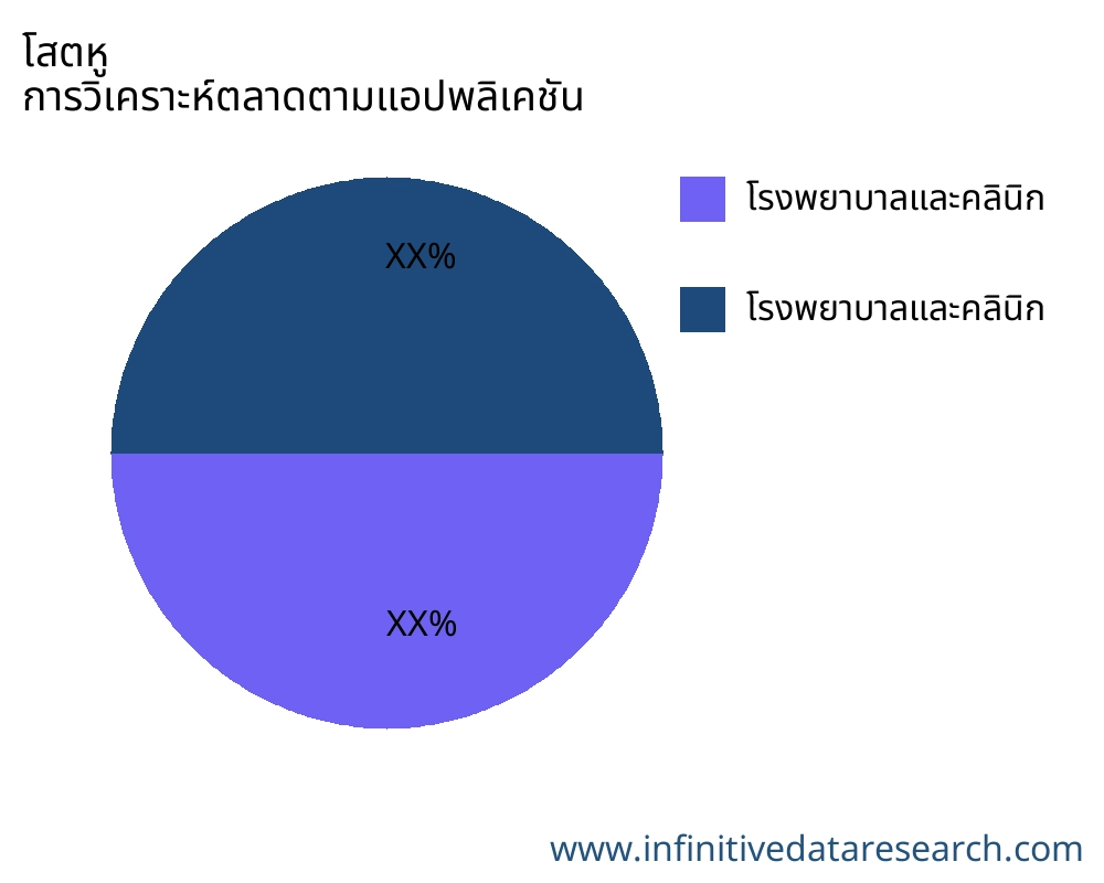 โสตหู ตลาดตามการใช้งาน - Infinitive Data Research