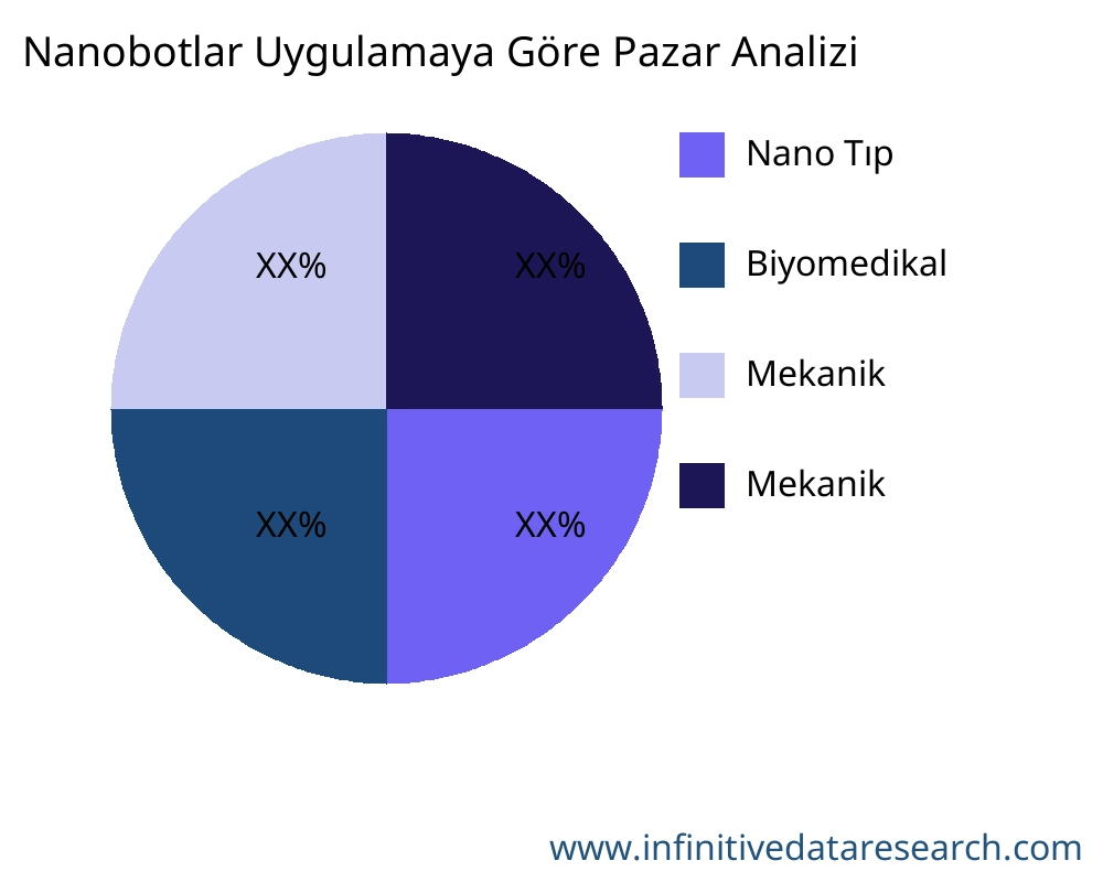 Nanobotlar uygulamaya göre pazar - Infinitive Data Research