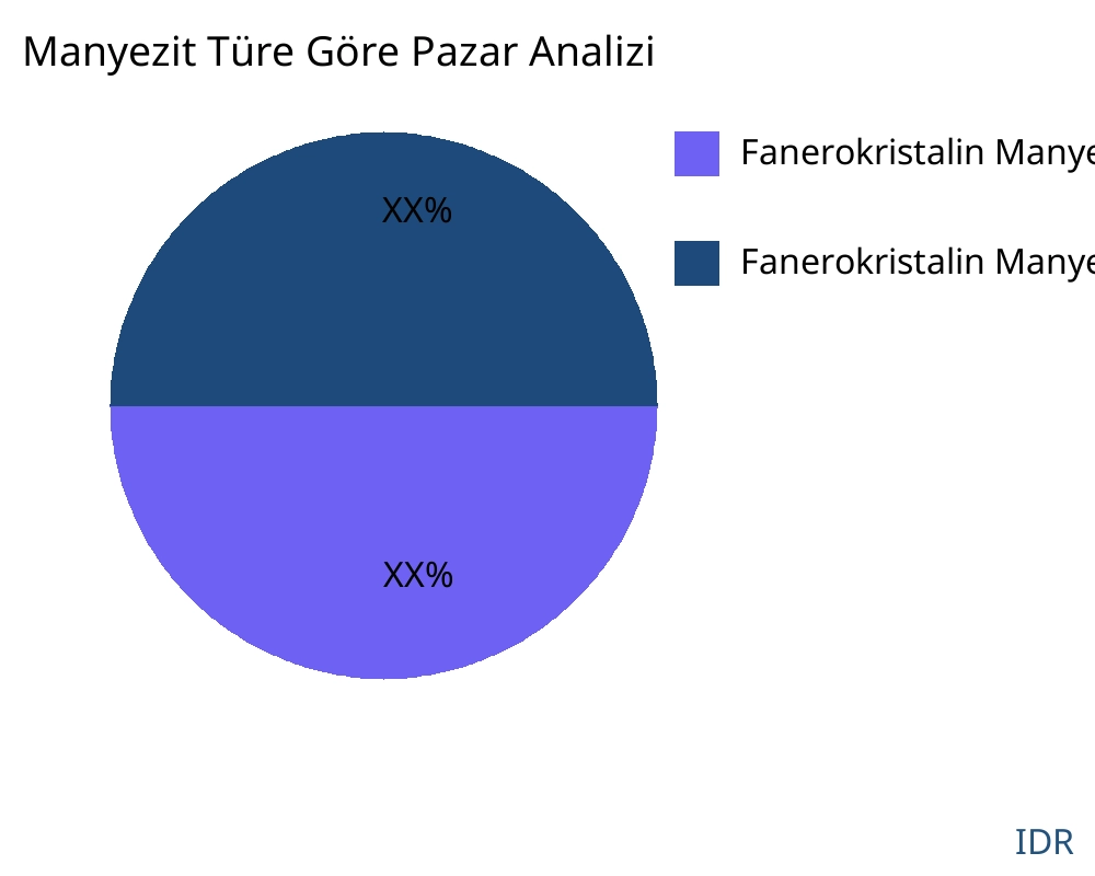 Manyezit ürün türüne göre pazar - Infinitive Data Research